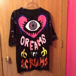 Dreams ‘n’ Screams Mini Oversized Dress